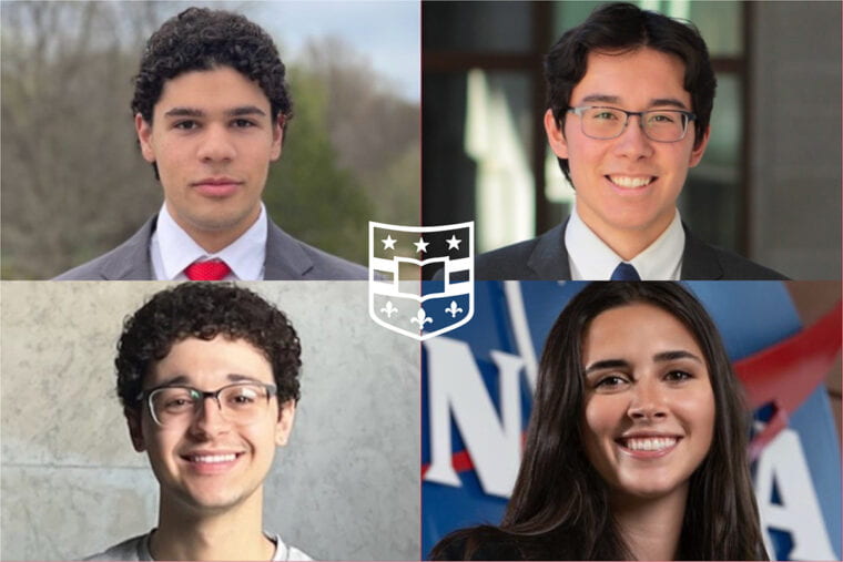 Four students named Goldwater Scholars