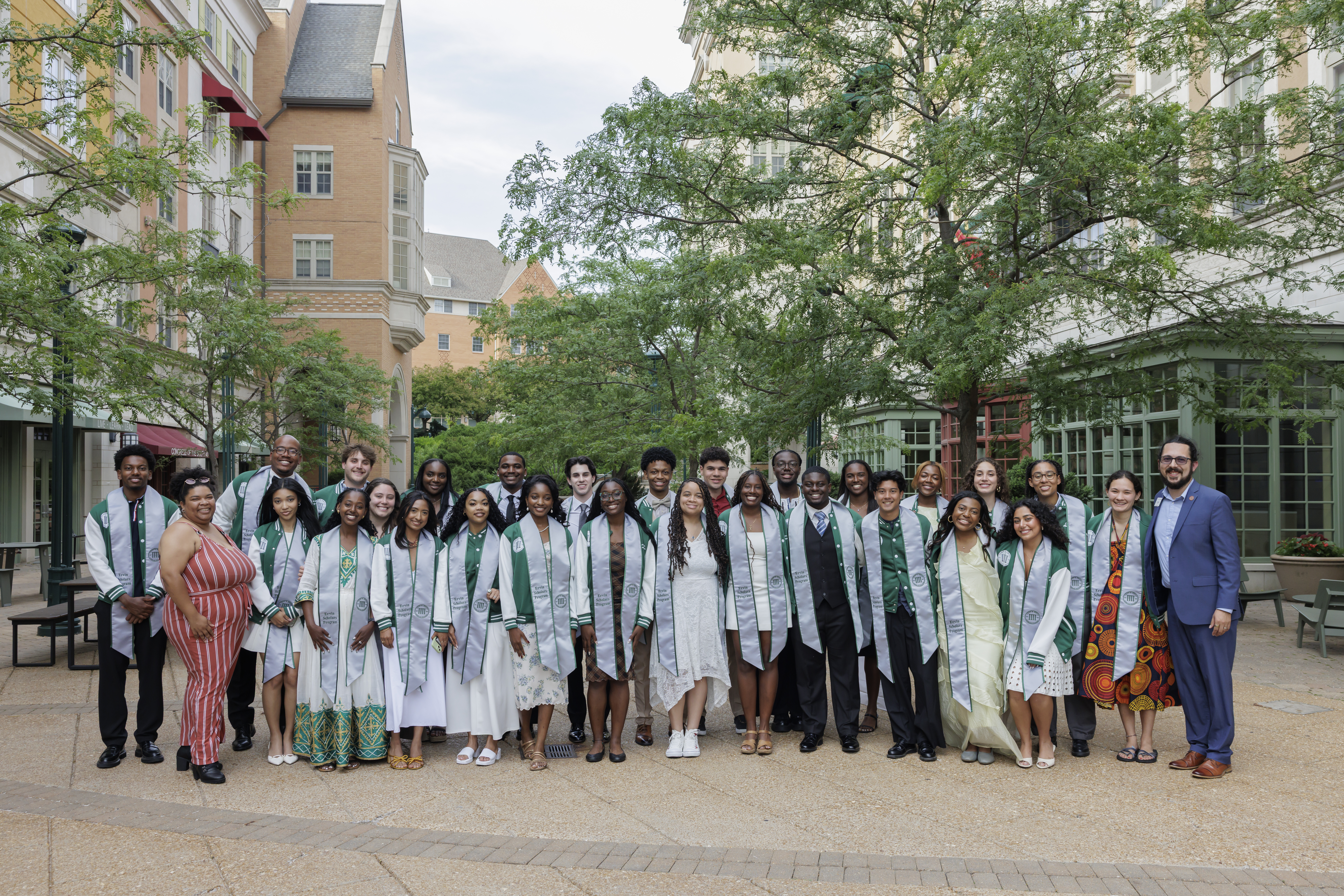 Group photo of Ervin Class of 2026 Graduates